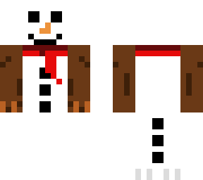 snowy creature (living snowman)
