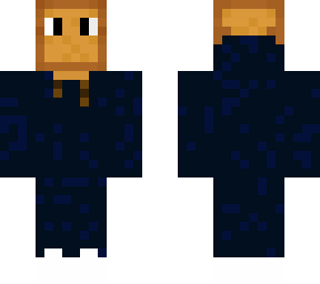 teen bread with blue jacket