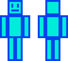the blue only skin