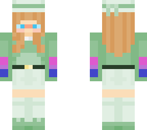 this skin + bi flags