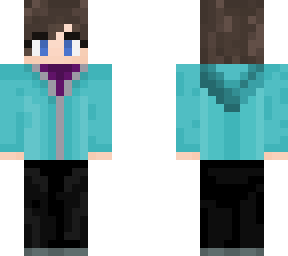 turquoise hoodie