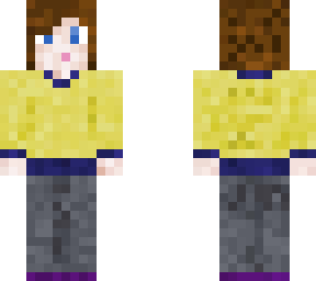 yellow sweater