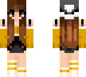 yellow winter outfit