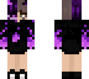 black purple egirl