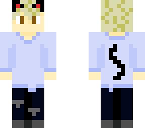 blond catboy