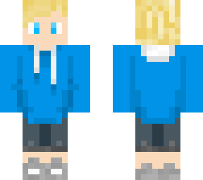 blonde blue & gold jumper boy