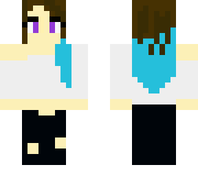 blue hair