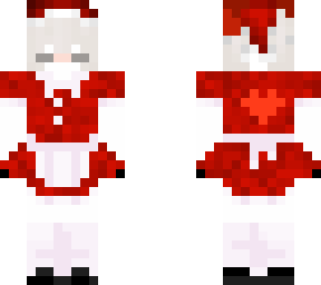 christmas maid girl