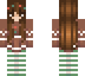 ginger bread girl in pjs
