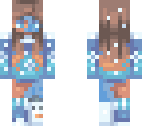 half blue