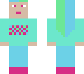 huskie unicorn minecraft skin