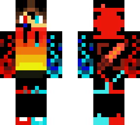 nova red and blue
