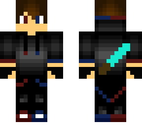 person with sword