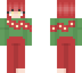 poinsettia // skinmas day 3