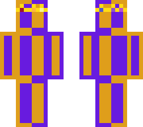 purple and orange thing with a crown to spice it up :)