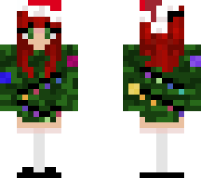 red hair christmas