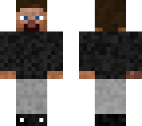 steve with black and gray
