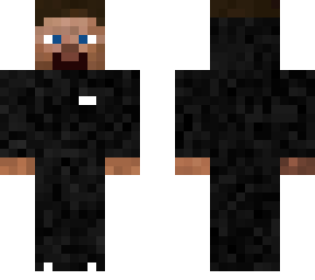 steve with black and white