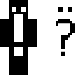 white and black