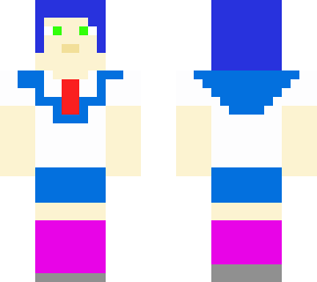 anime girl (blue hair)