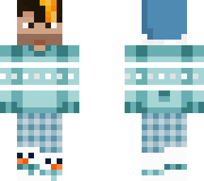 auron navideo con fleco uwu
