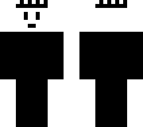 black and white man
