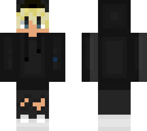 blonde boy - with hoodie