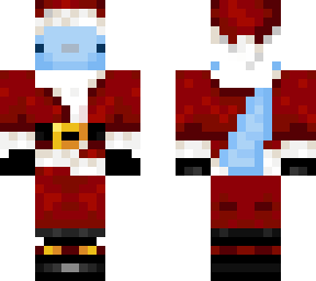 christmas axolotl (blue)