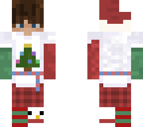 christmas minecraft skin
