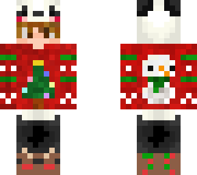 christmas panda