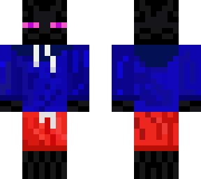 enderman in shorts
