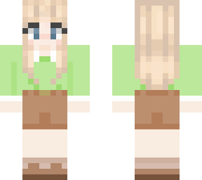 fixed green jumper "slim" bodytype