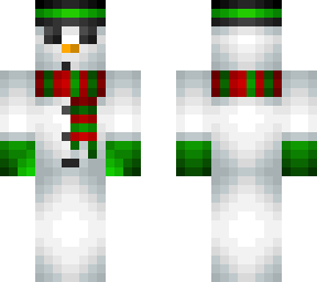 green snowman