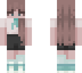 idk what to call this i made it for a friend (not my hair im too lazy)