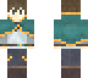 Kazuma 3 Pixel Minecraft Skin