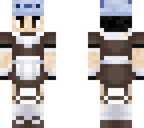 maid with axolotl (retextured)
