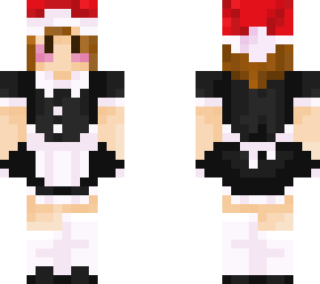 maid with santa hat better version