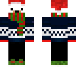 oso polar navideo