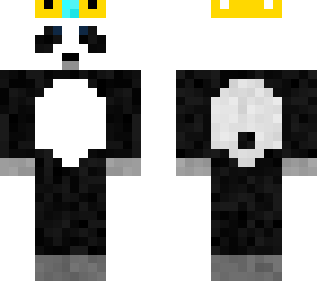 panda with crown