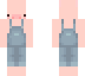 pig blue overalls