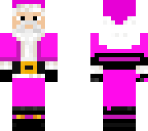 pink santa
