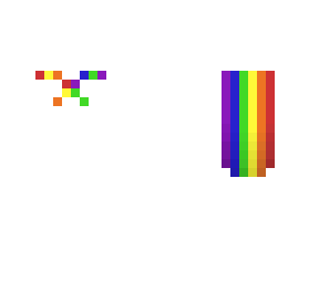 Rainbow Cape | Minecraft Skin