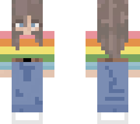 rainbow sweater sunny