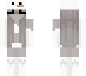 Snowman Girl Minecraft Skin