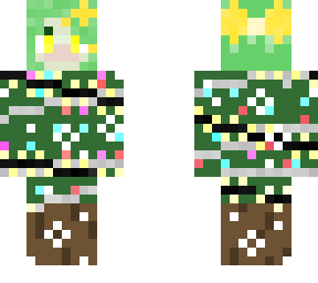a tiny christmas tree fixed
