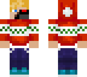 blonde christmas boy
