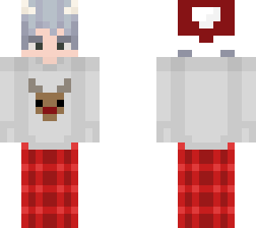 christmas pjs with santa hat