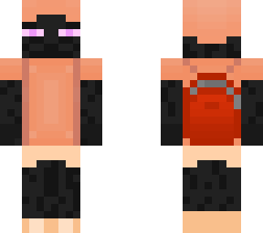 enderman that has a bike