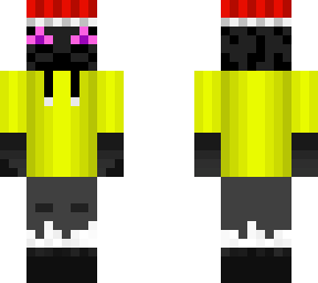 enderman with snow suit