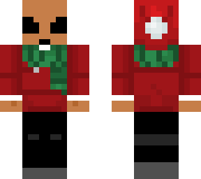 festive bean w/ scarf